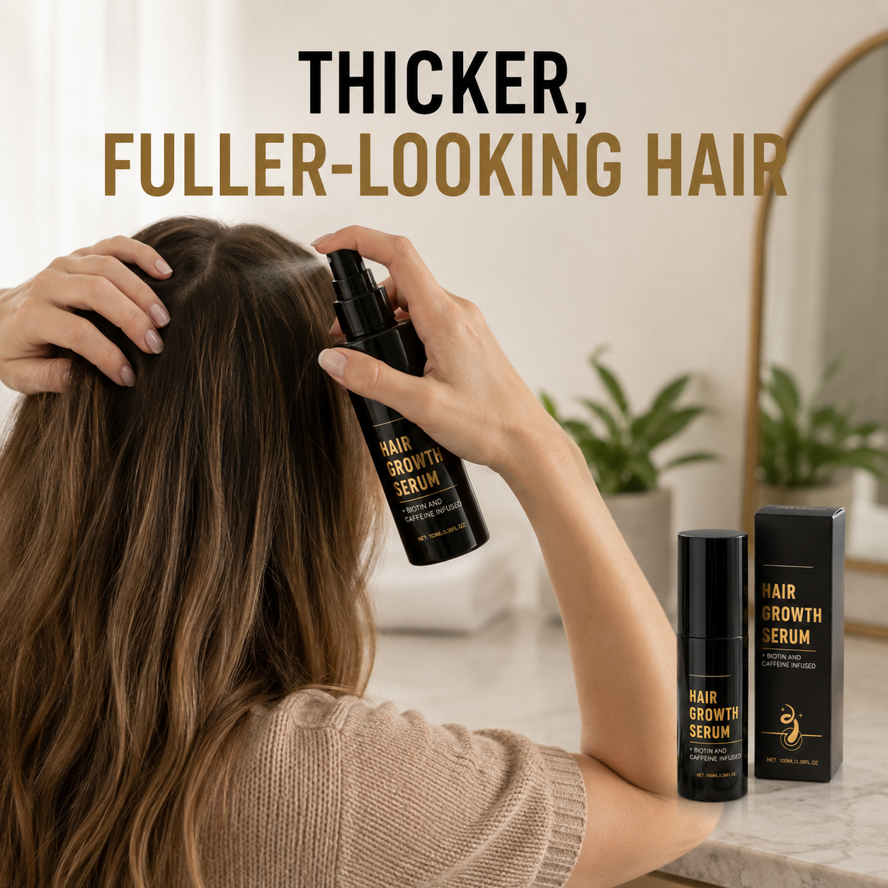 Fuller-Looking Hair, One Simple Routine Away