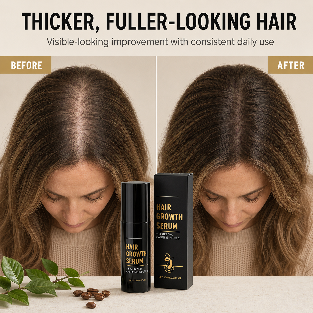 Fuller-Looking Hair, One Simple Routine Away