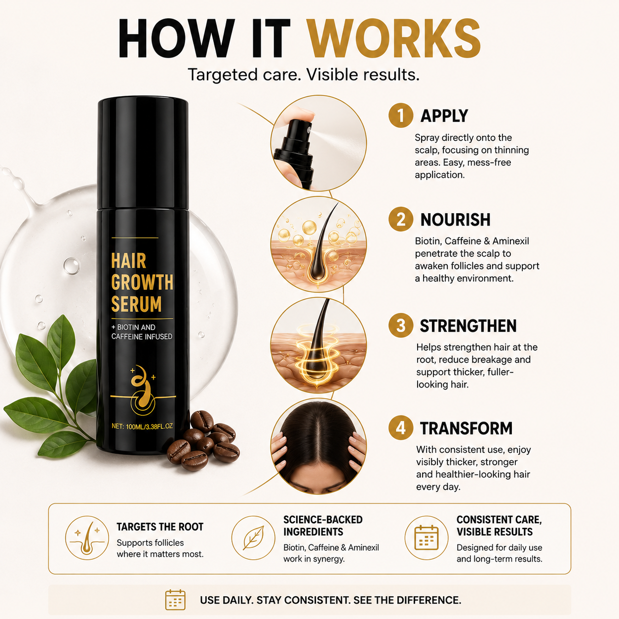 Fuller-Looking Hair, One Simple Routine Away