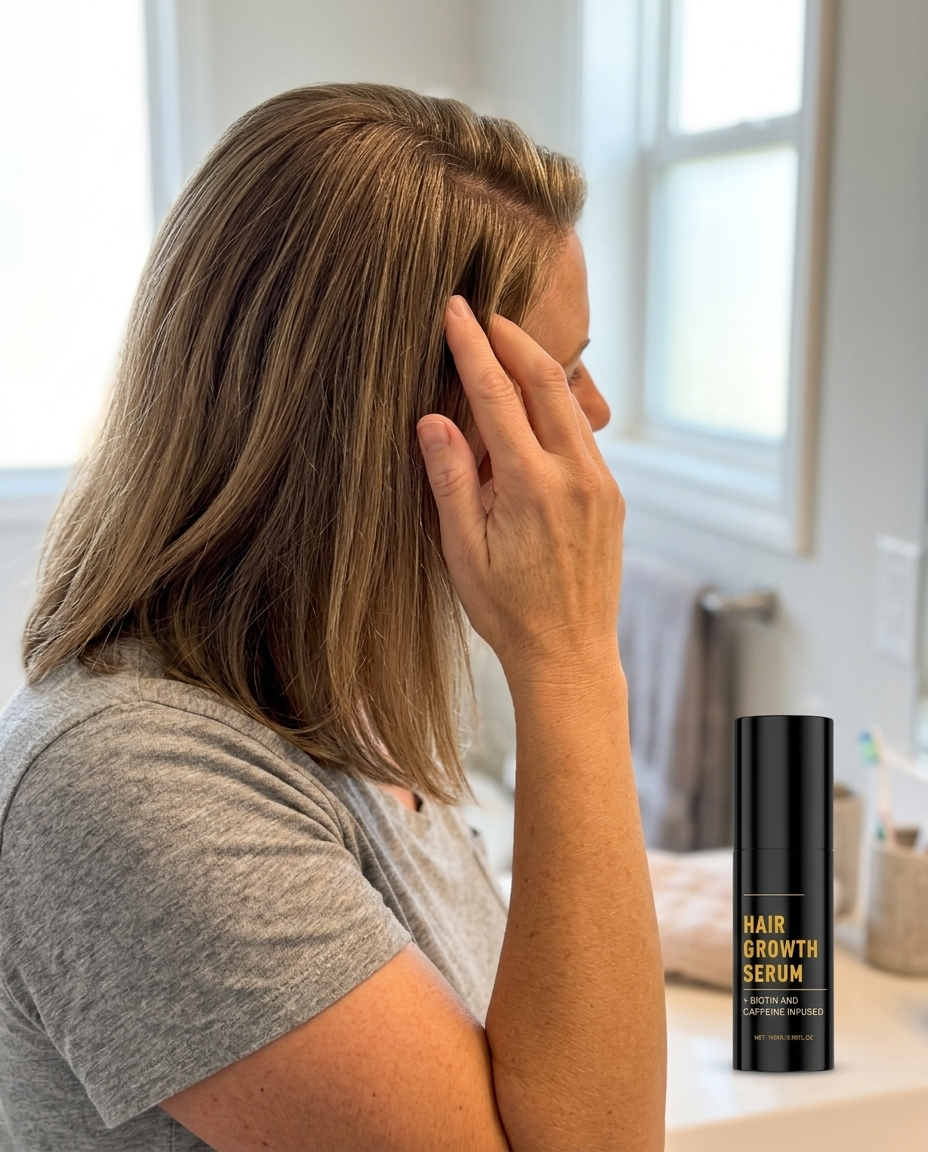 A Scalp Serum That Won't Make Your Hair Look Greasy